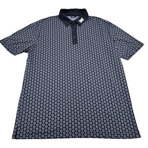 PXG Darkness Skull 26 All Over SS Polo Golf Performance Shirt, Size M